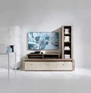 Stoły - STÓŁ CAMPARI KOLOR NATURALNY BRĄZ STYL KLASYCZNY 103X63 PIASKI - TABLE/COFFE/PSK/CAMPARI/COUNTRY/CS103 - miniaturka - grafika 1