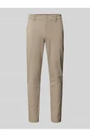 Spodnie męskie - Spodnie materiałowe o kroju slim fit ze szlufkami na pasek model MARK - Only & Sons - miniaturka - grafika 1