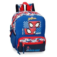 Plecaki szkolne i tornistry - Marvel Spiderman Hero plecak przedszkolny, niebieski, 23 x 28 x 10 cm, poliester, 6,44 l - miniaturka - grafika 1