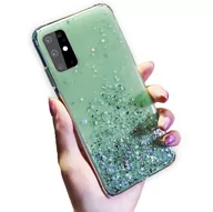 Etui i futerały do telefonów - Etui IPHONE 11 PRO Brokat Cekiny Glue Glitter Case zielone - miniaturka - grafika 1