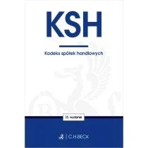 C.H. Beck KSH. Kodeks spółek handlowych (wyd. 35) Opracowanie zbiorowe - Prawo C.H. Beck KSH. Kodeks spółek handlowych (wyd. 35) Opracowanie zbiorowe - Prawo - miniaturka - grafika 1