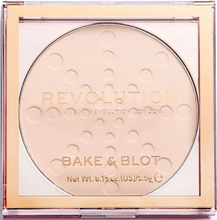 Makeup Revolution Bake & Blot utrwalający puder odcień Lace 5,5 g - Pudry do twarzy - miniaturka - grafika 2