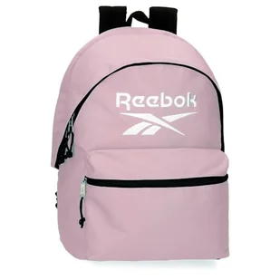 Reebok Boston Plecak Szkolny Dwukomorowy Możliwość dostosowania do laptopa 15,6 cala Różowy 31x45x15 cm Poliester by Joumma Bags, Różowy kolor, 31x44x17.5 cms, dwukomorowy plecak na laptopa - Plecaki szkolne i tornistry - miniaturka - grafika 1