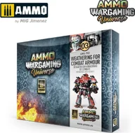 Modele do sklejania - Vallejo Ammo: Wargaming Universe 03 - Weathering for Combat Armour - Postarzanie zbroi bojowej - miniaturka - grafika 1