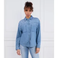 Koszule damskie - Ba&sh Koszula | Regular Fit | z dodatkiem lnu - miniaturka - grafika 1