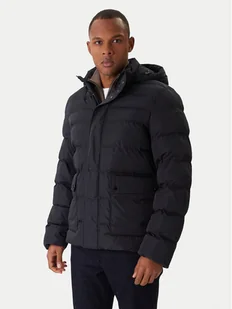 Geox Kurtka zimowa Leitan M5628C T3266 F1624 Granatowy Regular Fit - Kurtki męskie - miniaturka - grafika 1