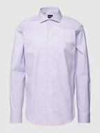 Koszule męskie - Koszula biznesowa o kroju regular fit z kołnierzykiem typu cutaway model ‘Joe’ - miniaturka - grafika 1
