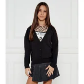 Swetry dla dziewczynek - Guess Kardigan | Slim Fit - miniaturka - grafika 1