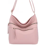 Torebki damskie - Torebka Damska Listonoszka firmy Herisson 1052L2083 Pudrowy Róż - miniaturka - grafika 1