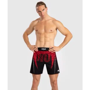 Venum Spodenki MMA Fightshorts Adrenaline Red - Spodnie sportowe męskie - miniaturka - grafika 1