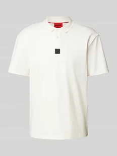 Koszulka polo z naszywką z logo model ‘Deabono’ - Koszulki męskie - miniaturka - grafika 1