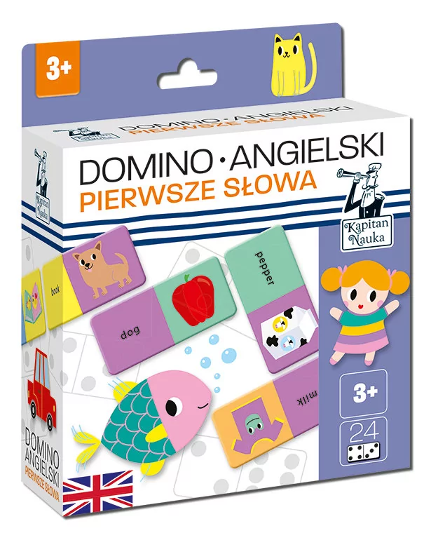 Edgard Domino Angielski Pierwsze Słowa Kapitan Nauka