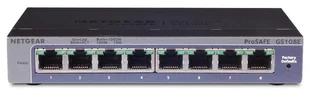SWITCH NETGEAR GS108E-300PES 4118 - Switche - miniaturka - grafika 1