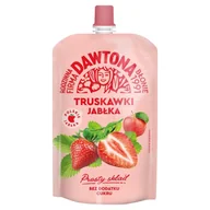 Soki i napoje niegazowane - Dawtona Mus truskawki jabłka 180 g - miniaturka - grafika 1
