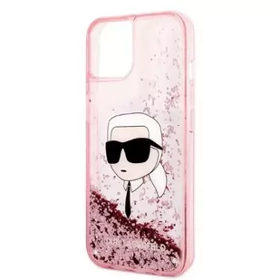 Etui Karl Lagerfeld KLHCP14MLNKHCP do iPhone 14 Plus 6,7" hardcase Glitter Karl Head - Etui i futerały do telefonów - miniaturka - grafika 6