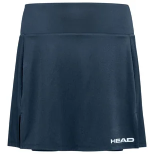 Spódniczka damska Head Club Basic Skort Long Women navy L - Sukienki i spódnice sportowe - miniaturka - grafika 1