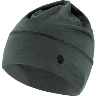 Fjallraven Czapka Abisko Lite Wool Beanie Basalt - Czapki damskie - miniaturka - grafika 1