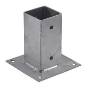 Listwy i profile - Podstawa słupa prostokątna 71 x 71 x 150 mm do przykręcenia - miniaturka - grafika 1