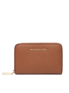 MICHAEL Michael Kors Mały Portfel Damski Jet Set 32F9GJ6D0L Brązowy - Portfele - miniaturka - grafika 1