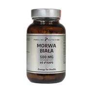Leki dla diabetyków - Pureline Nutrition Morwa biała Ekstrakt 500 mg, 60 kapsułek - miniaturka - grafika 1