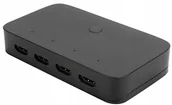 Kable komputerowe i do monitorów - Przełącznik Kvm Hdmi 4X1 Switch 3Xusb +4 Kabl Hdmi - miniaturka - grafika 1