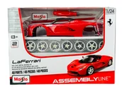 Samochody i pojazdy dla dzieci - MAISTO FERRARI LaFERRARI CZERWONY 1:24 DO SKŁADANIA 39129 - miniaturka - grafika 1