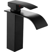 Baterie umywalkowe - Mexen Aries bateria umywalkowa, czarna - 744800-70 - miniaturka - grafika 1