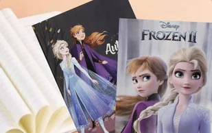 ZESZYT W LINIĘ notes do szkoły DISNEY 60k FROZEN dla dziewczynki dzieci - Zeszyty szkolne - miniaturka - grafika 1