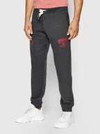 Spodnie sportowe męskie - Superdry Spodnie dresowe Jogger M7010674A Szary Regular Fit - miniaturka - grafika 1