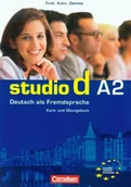 Podręczniki dla liceum - Studio d A2 Kurs- und Übungsbuch mit CD - Cornelsen - miniaturka - grafika 1