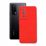 Etui i futerały do telefonów - Etui do Xiaomi POCO F5 Pro 5G Jelly Case czerwone MATT Obudowa Pokrowiec Case - miniaturka - grafika 1