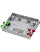 Pozostałe akcesoria sieciowe - Naścienna puszka rozdzielcza (4 x SC simplex) - miniaturka - grafika 1