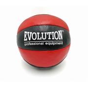 Piłki do ćwiczeń - Piłka lekarska Evolution Professional Equipment ze skóry naturalnej 5 kg - miniaturka - grafika 1