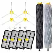 Filtry do odkurzaczy - Zestaw Szczotki Wałki Filtr Do iRObotRoomba 800 870 880 8xx 900 960 9XX - miniaturka - grafika 1