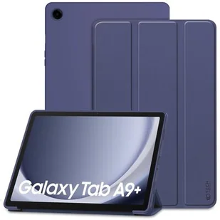 Etui na Galaxy Tab A9+ Plus 11.0 X210/X215/X216 TECH-PROTECT SmartCase Niebieski Navy - Etui do czytników e-book - miniaturka - grafika 1