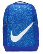 Plecaki - Nike, Plecak sportowy Brasilia, 18 L, DR6107-405,Niebieski - miniaturka - grafika 1