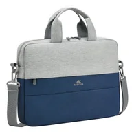 Torby na laptopy - Rivacase 7522 GREY/DARK BLUE torba na laptop 35,6 cm (14") Aktówka Niebieski, Szary 7522 GREY/DARK BLUE - miniaturka - grafika 1
