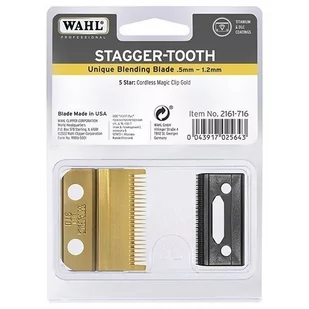 Nóż ostrze Wahl 2161-716 Stagger-Tooth do Magic Clip Cordless GOLD Edition - Akcesoria i części AGD - miniaturka - grafika 1