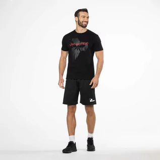 Koszulki sportowe męskie - MEN T-shirt NGU Black M - grafika 1