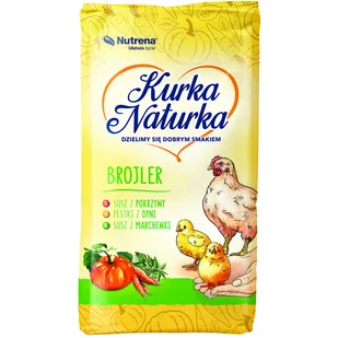 Pasza dla brojlerów Kurka Naturka Brojler 2 kruszonka 25 kg - Karma dla ptaków - miniaturka - grafika 1