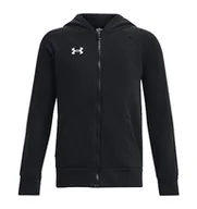 Bluzy dla chłopców - Under Armour Chłopięca bluza polarowa z kapturem i zamkiem błyskawicznym - miniaturka - grafika 1