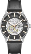 Zegarki męskie - Zegarek męski KENNETH COLE KCWGX0057902 czarny klasyczny skeleton - miniaturka - grafika 1