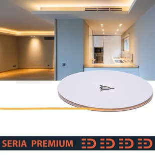 Taśma LED Premium 12V COB Slim 3mm 384led  7W/m  3000K 550lm Ra90 rolka 5m - Taśmy LED - miniaturka - grafika 1