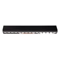 Lampy sufitowe - Sufitowa lampa listwa FLEX C0259 Maxlight LED 15W 3000K na przedpokój czarny - miniaturka - grafika 1