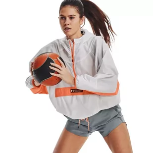 Kurtka damska Under Armour Rush Woven Anorak - Kurtki i kamizelki sportowe damskie - miniaturka - grafika 1