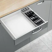 Pozostałe akcesoria kuchenne - Regulowany organizer na sztućce Unifit Lumarko! - miniaturka - grafika 1