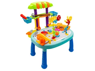 DLA NAJMŁODSZYCH MULTIFUNKCYJNY STOLIK NARZĘDZIA,AKCESORIA - Zabawki interaktywne dla dzieci - miniaturka - grafika 1