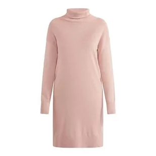 usha WHITE LABEL Damska sukienka z długim rękawem midi Lynnea, brudny róż, XS-S - Sukienki - miniaturka - grafika 1