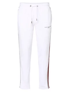 Spodnie sportowe męskie - Tommy Hilfiger - Spodnie dresowe męskie, biały - grafika 1