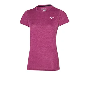 Mizuno Damska koszulka imulse Core bieganie, magenta mgiełka, S - Koszulki i topy damskie - miniaturka - grafika 1